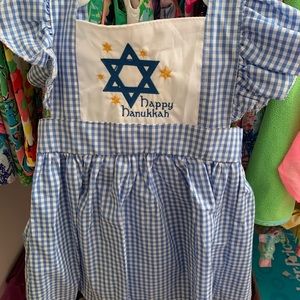 Hanukkah Smock Dress Infant 6M